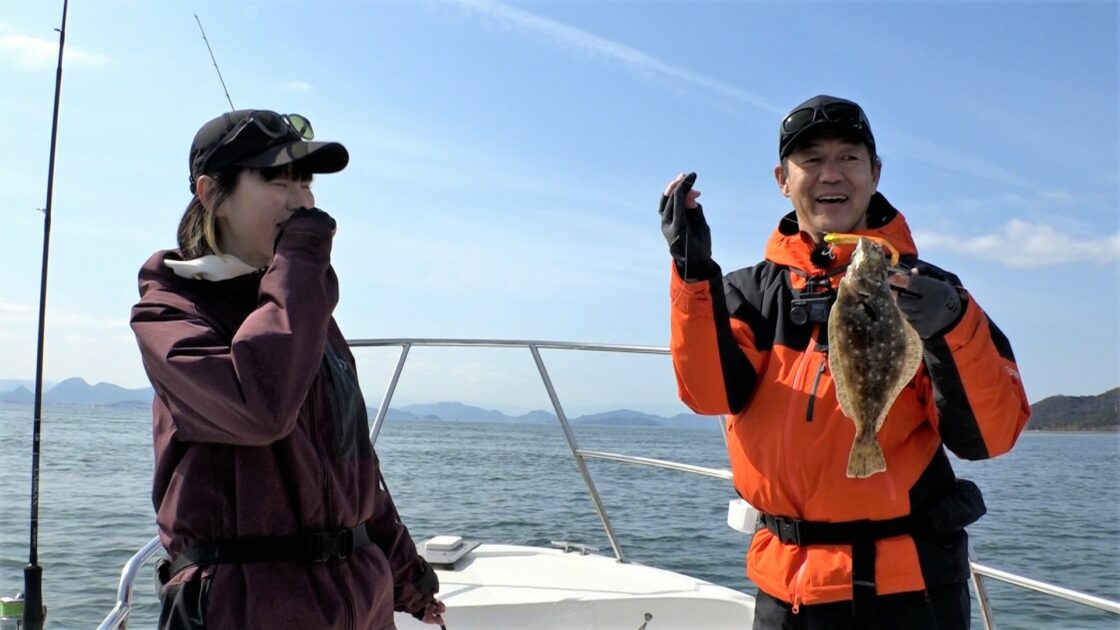 THEフィッシング】高級魚ヒラメを狙え！瀬戸内海ボートゲーム／3月28日